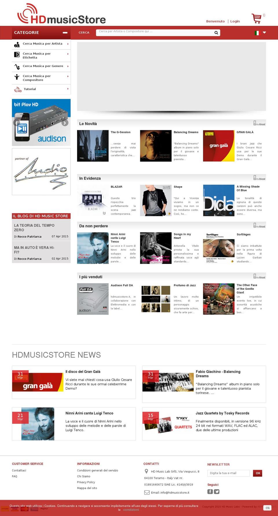 Hdmusicstore Prestashop Theme Store Examples Hdmusicstore